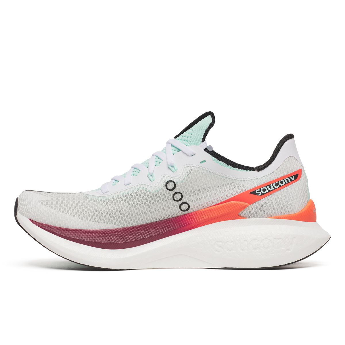 Endorphin Pro 5, White | Crimson, dynamic 3