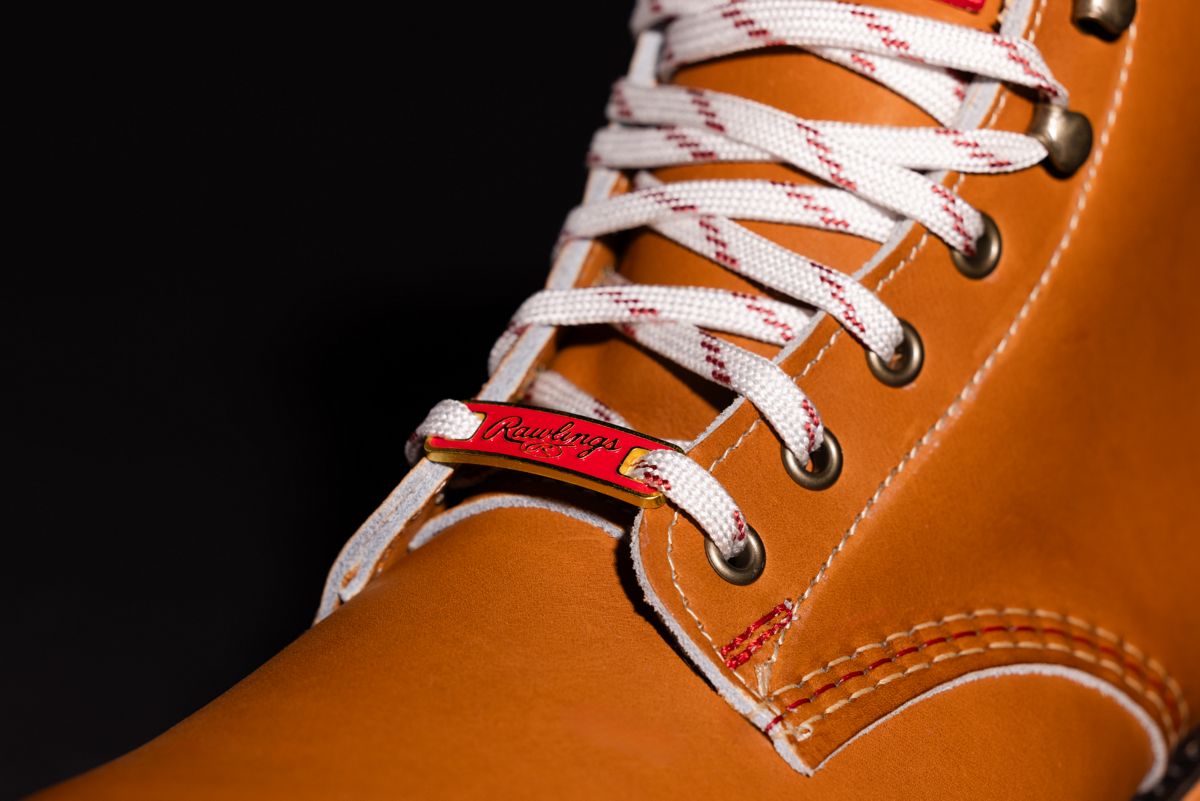 Wolverine 1000 Mile x Rawlings Grand Slam Boot, Caramel, dynamic 5