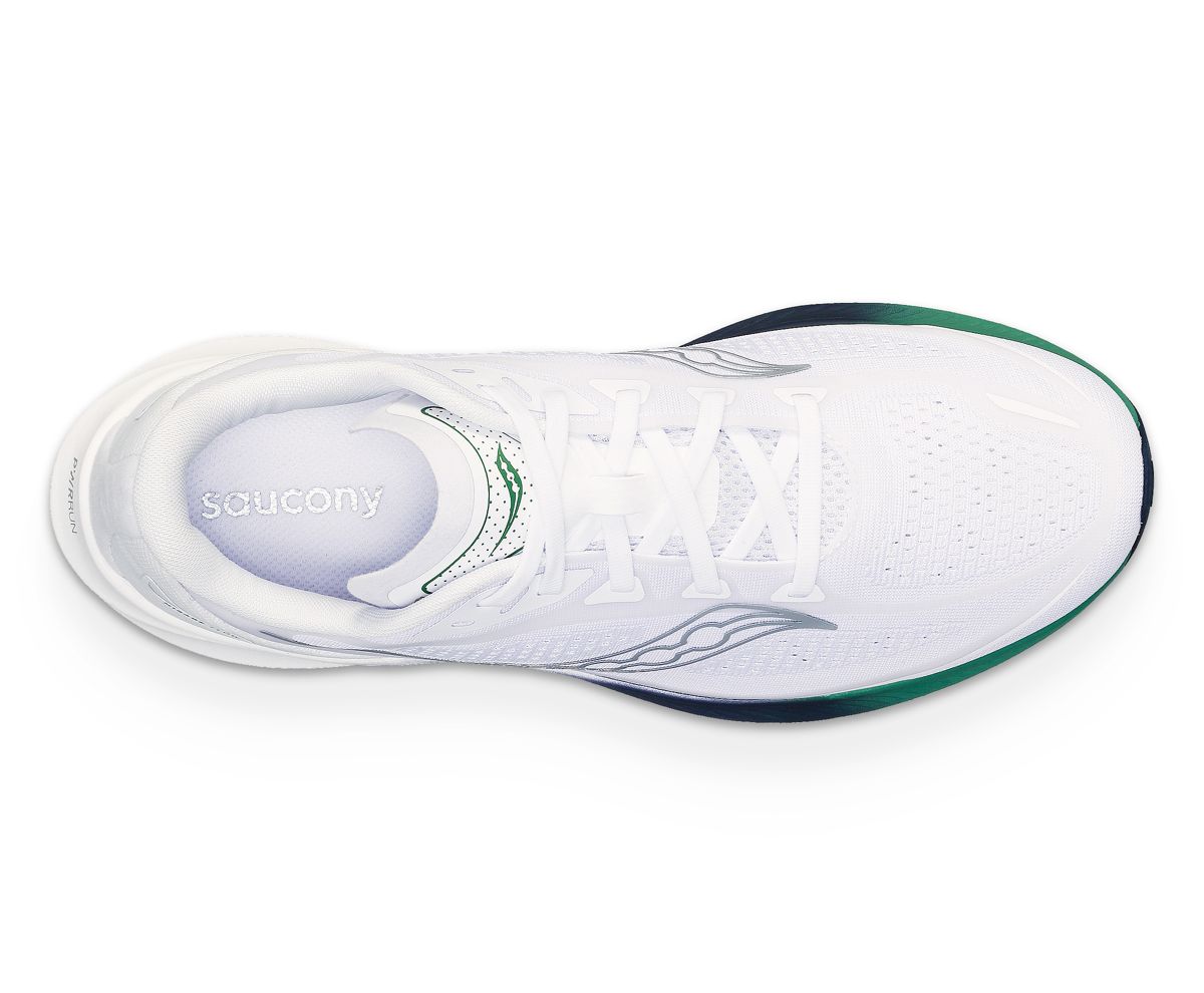 Mirage Flow, White | Blue, dynamic 3