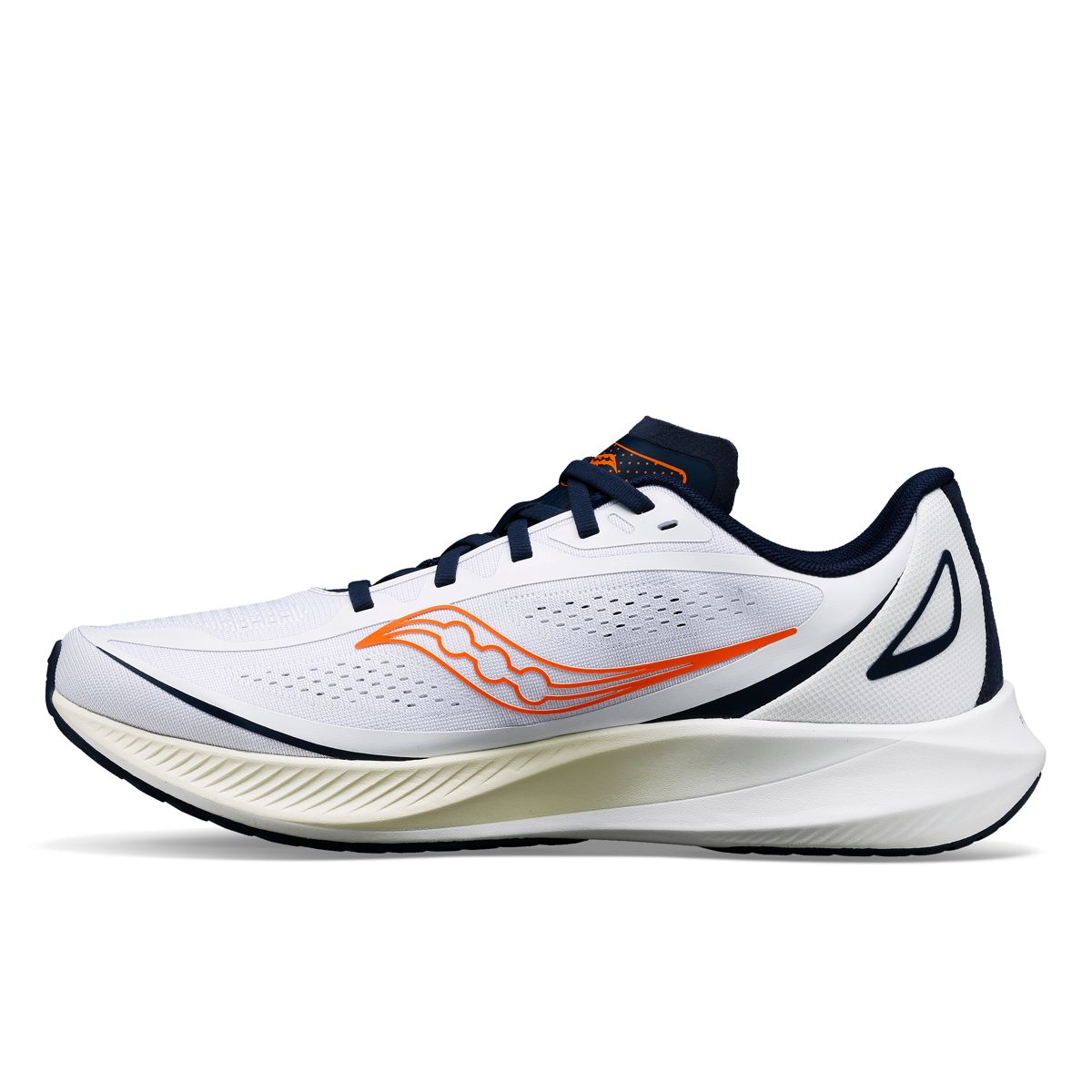 Mirage Flow, White | Navy, dynamic 3