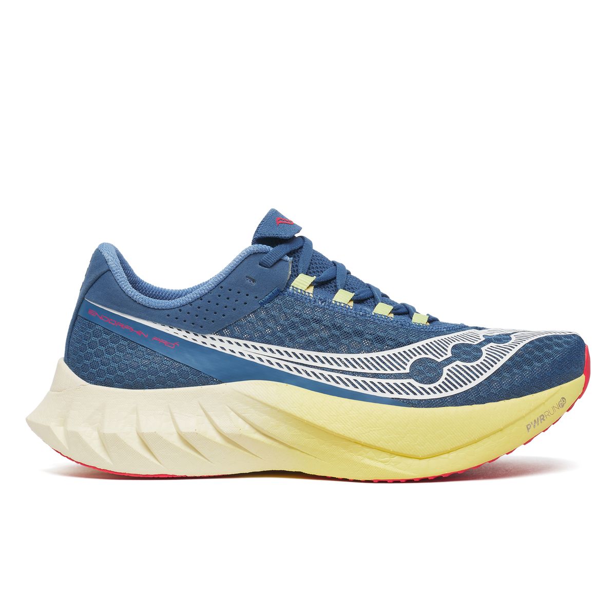 Running Warehouse X Saucony Endorphin Pro 4, Ash | Buttercream, dynamic