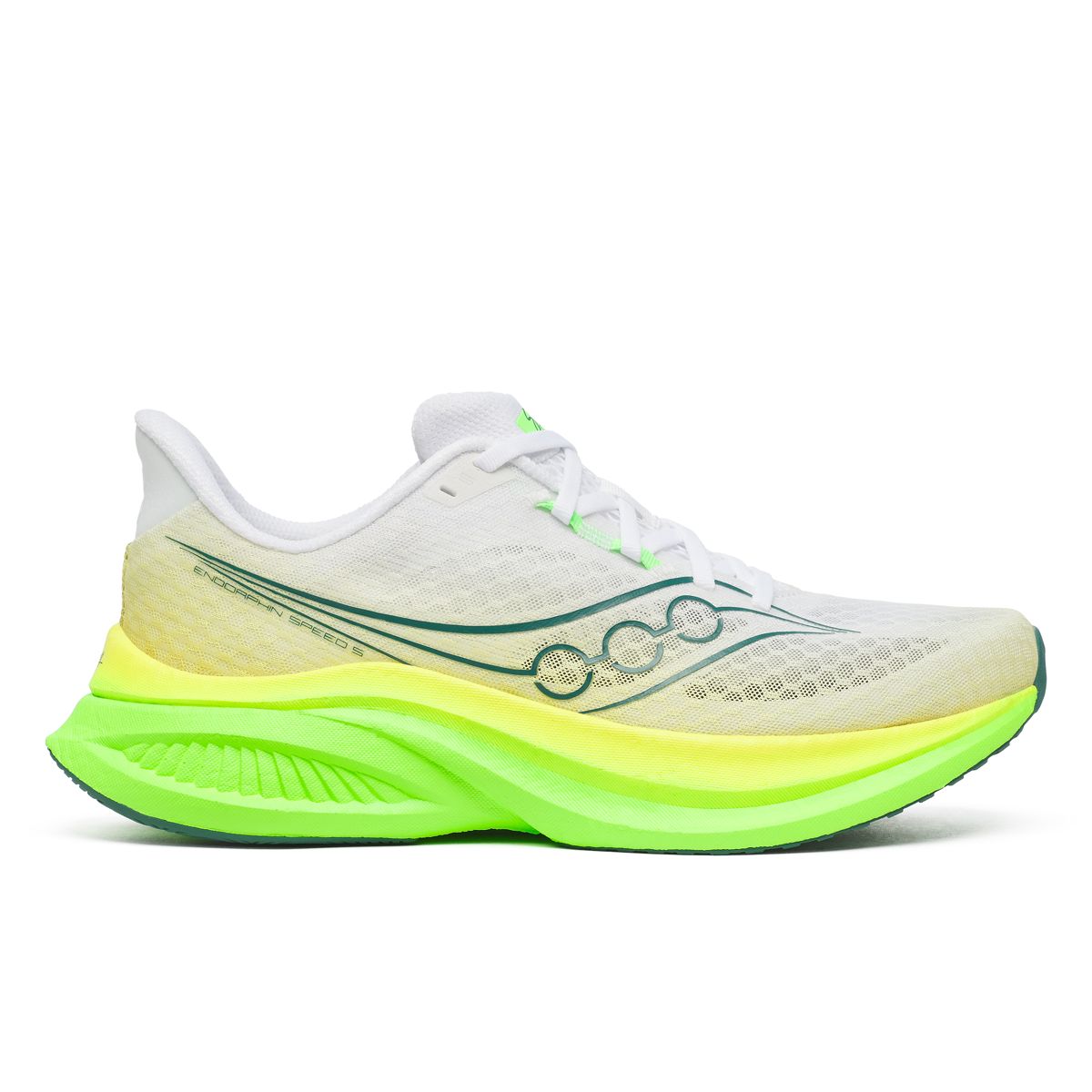 Sydney Endorphin Speed 5, White | Green, dynamic