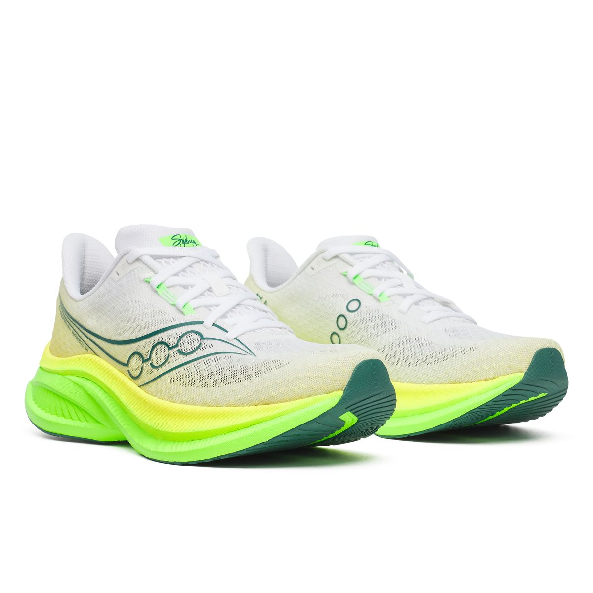 Sydney Endorphin Speed 5, White | Green, dynamic 2
