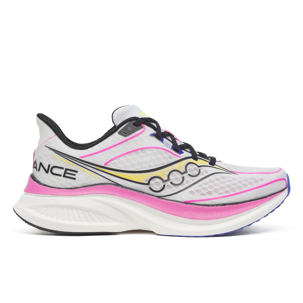 Distance X Saucony Endorphin Speed 5, White | Pink, dynamic