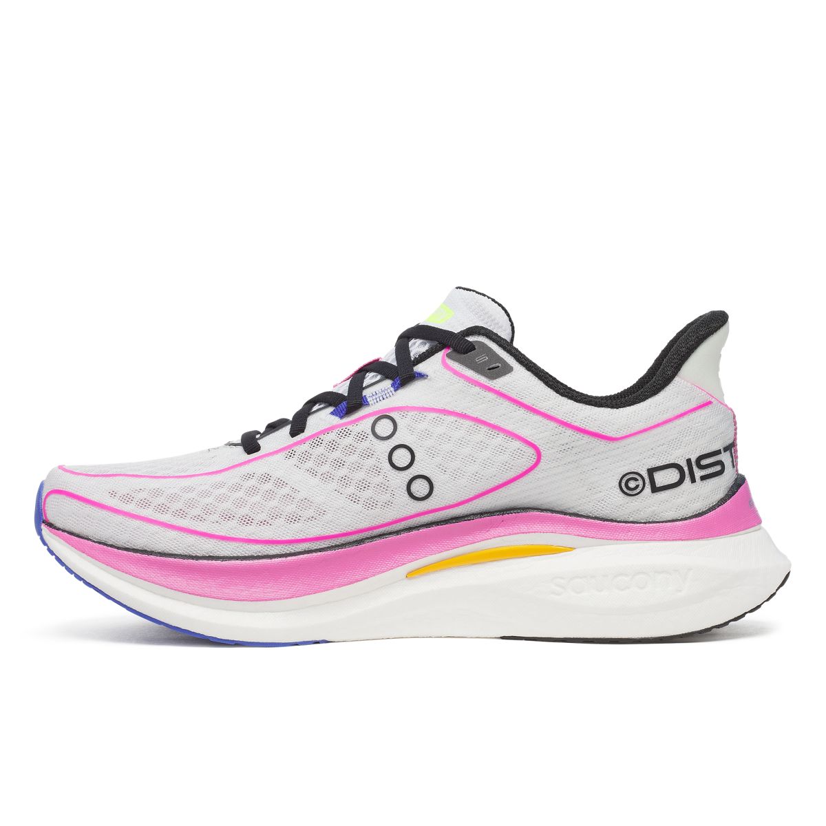 Distance X Saucony Endorphin Speed 5, White | Pink, dynamic 3