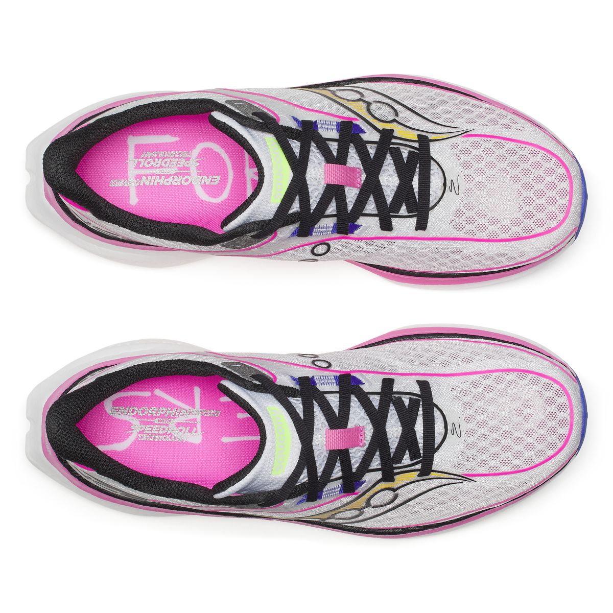 Distance X Saucony Endorphin Speed 5, White | Pink, dynamic 4