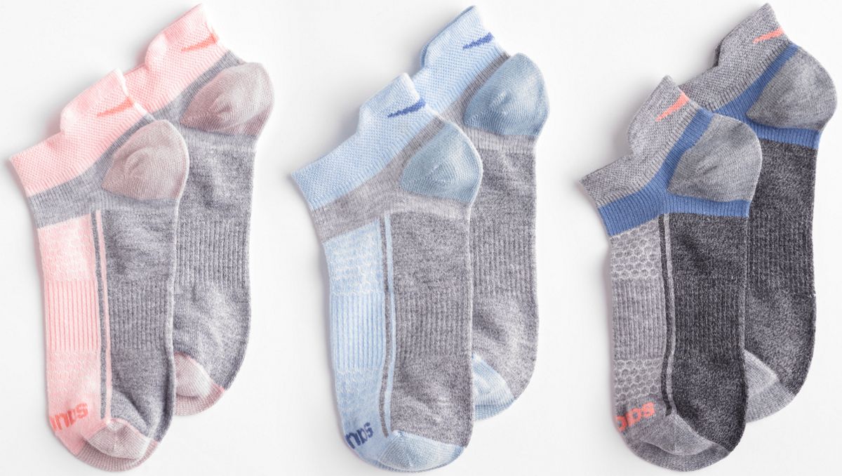 Inferno Liteweight 3-Pack Socks, Pink Assorted, dynamic 6