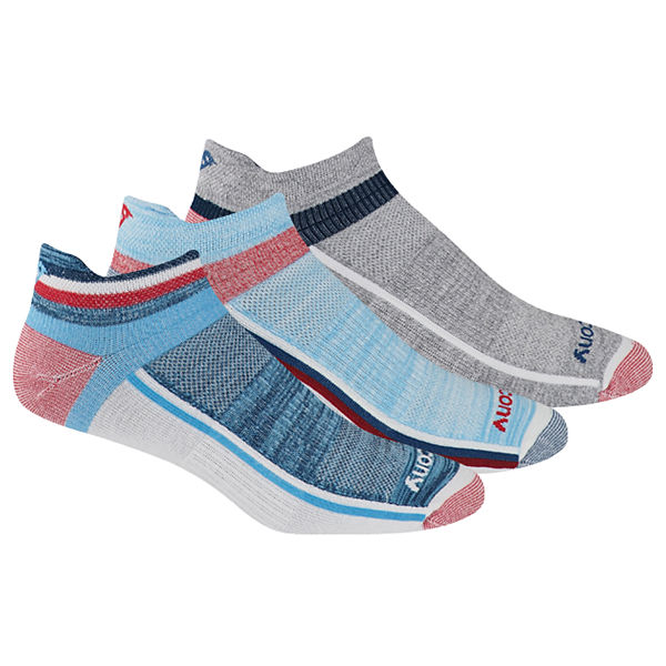 Inferno Liteweight 3-Pack Socks, Blue Assorted, dynamic