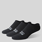 Inferno Cushion Sneaker 3-Pack Sock, Black, dynamic 1