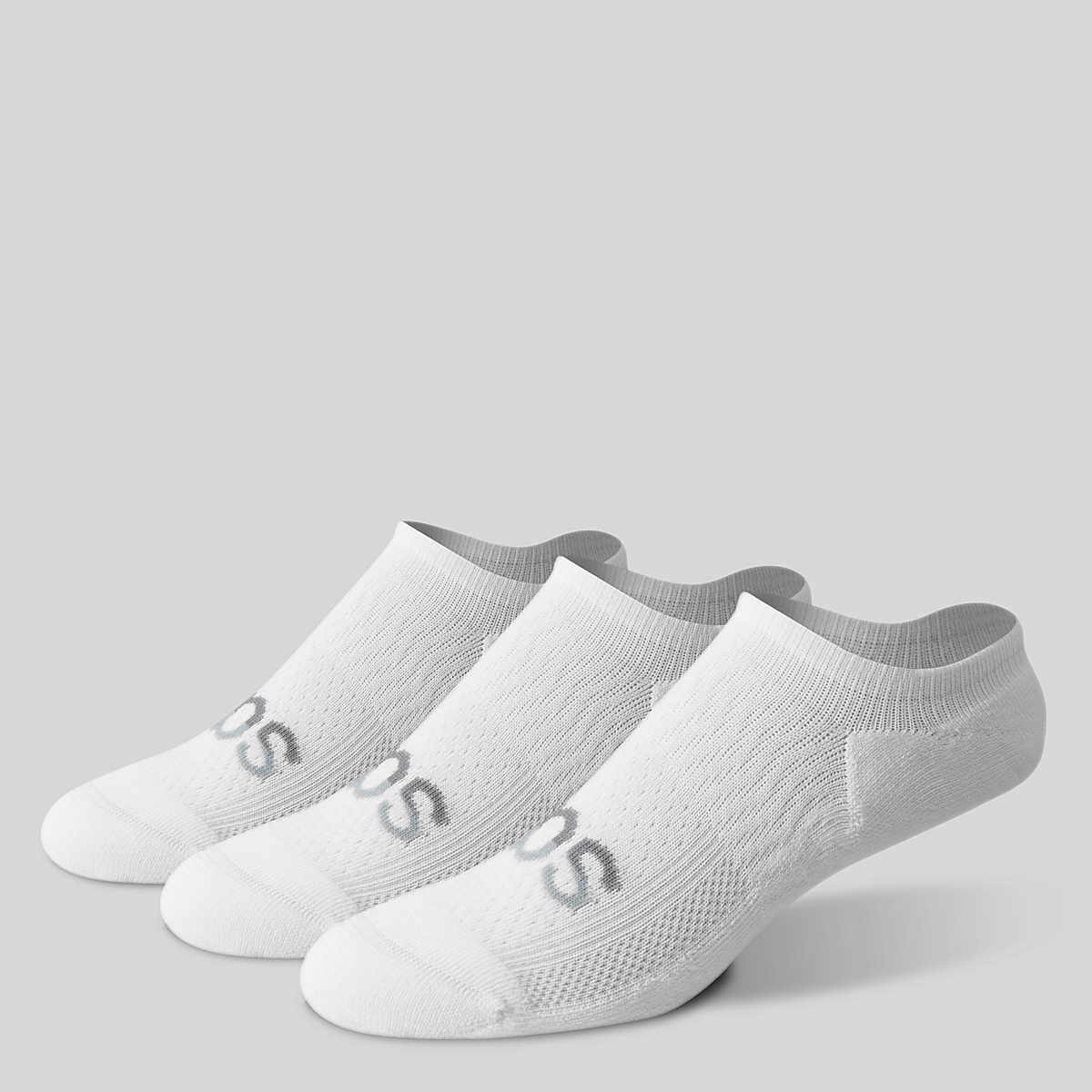 Inferno Cushion Sneaker 3-Pack Sock, White, dynamic 1
