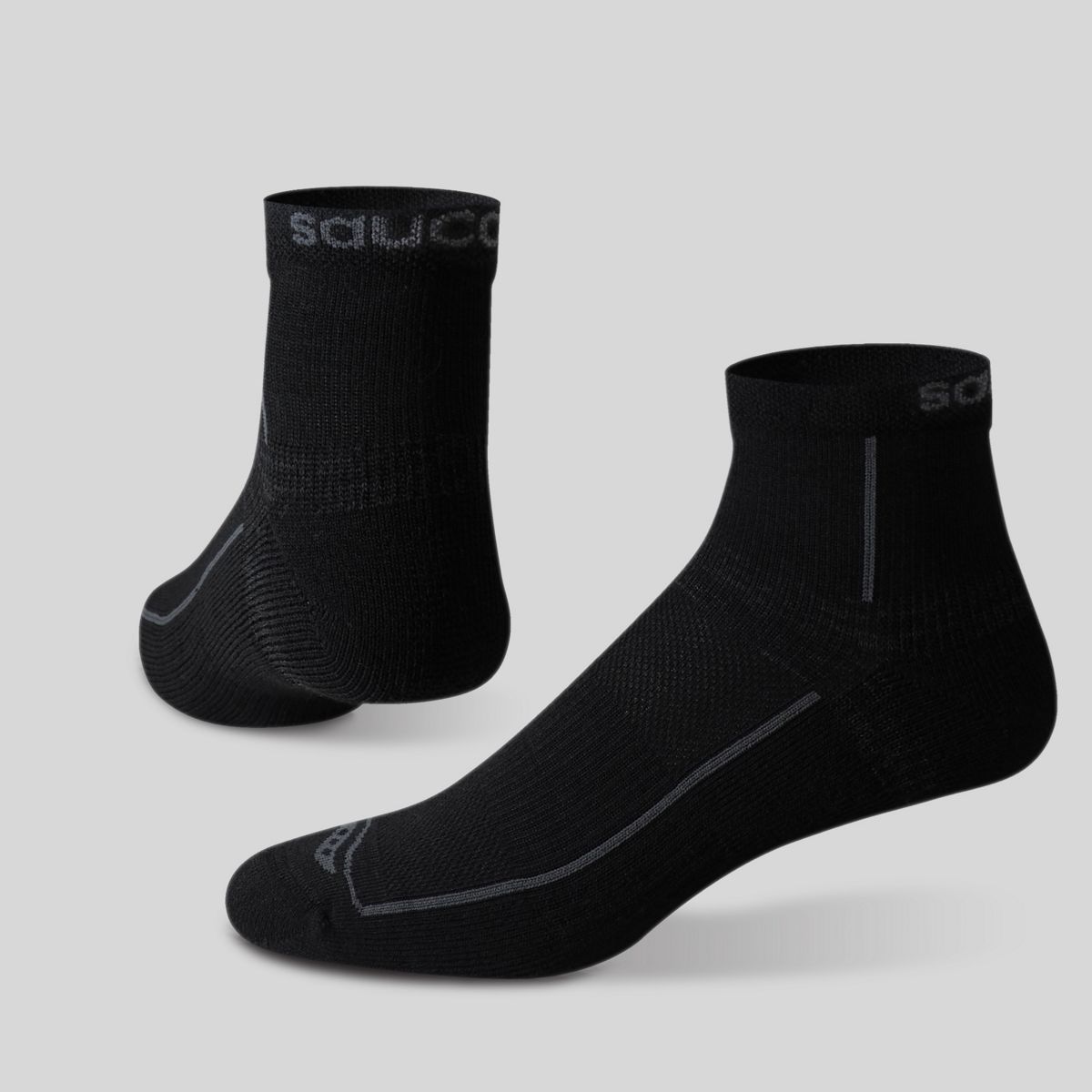 Inferno Quarter 3-Pack Socks, Citron, dynamic 3