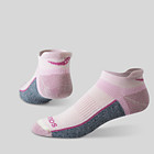 Inferno Merino Wool Blend No Show 3-Pack Sock, Pink, dynamic 3