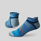 Inferno Merino Wool Blend No Show 3-Pack Sock, Orange | Blue, dynamic 2
