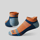 Inferno Merino Wool Blend No Show 3-Pack Sock, Orange | Blue, dynamic 4