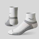 Inferno Ultralight Quarter 3-Pack Socks, White Assorted, dynamic 2
