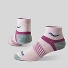 Inferno Merino Wool Blend Quarter 3-Pack Sock, Pink, dynamic 2