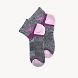 Inferno Merino Wool Blend Quarter 3-Pack Sock, Pink, dynamic 3