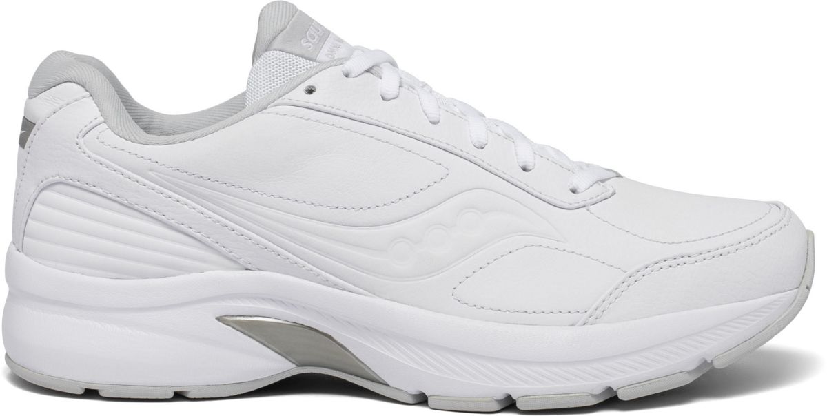 mens white walking sneakers