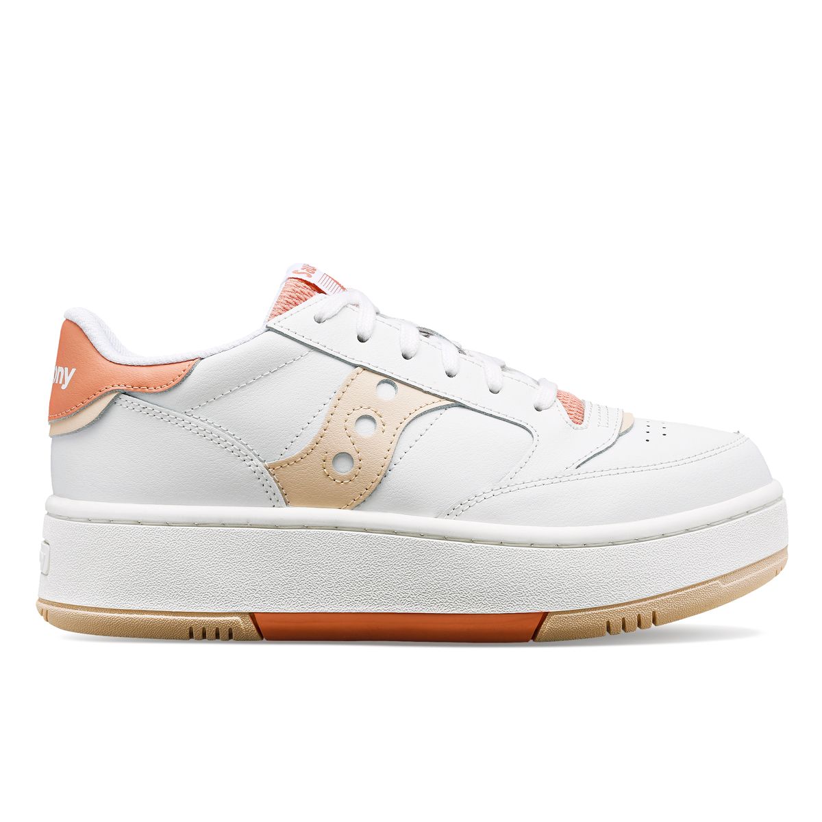 Jazz Court Platform, White | Peach, dynamic