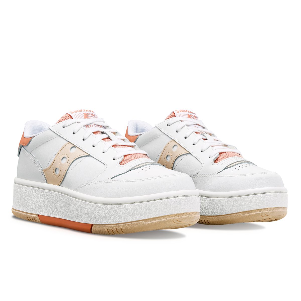 Jazz Court Platform, White | Peach, dynamic 2