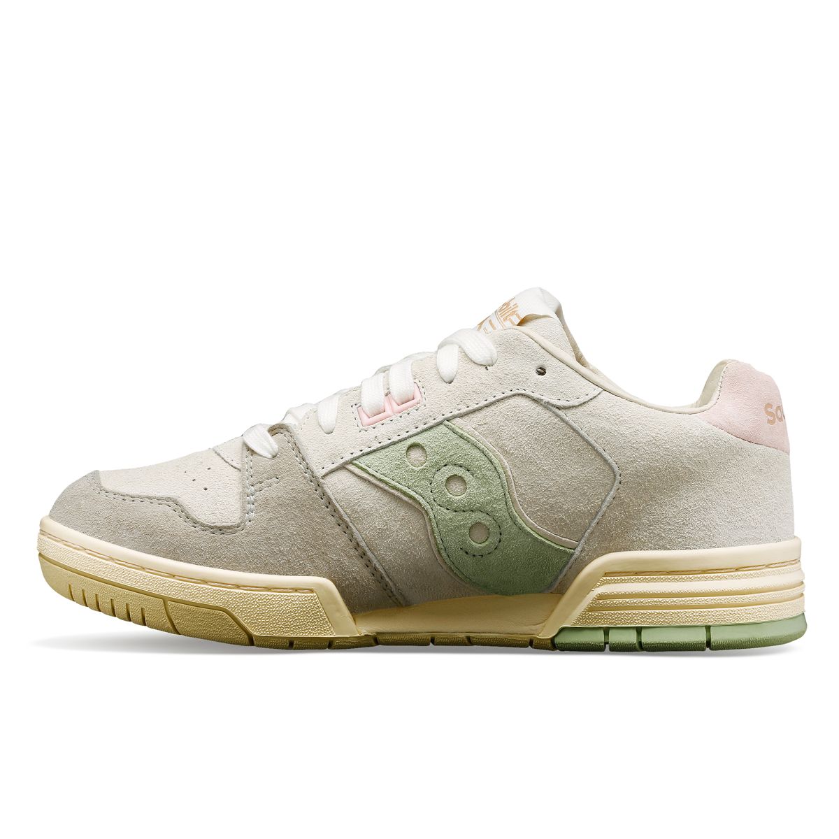 Spot-Bilt™ Sonic Low, Light Beige | Green, dynamic 3