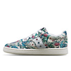Jazz Court Floral, White Floral, dynamic 3