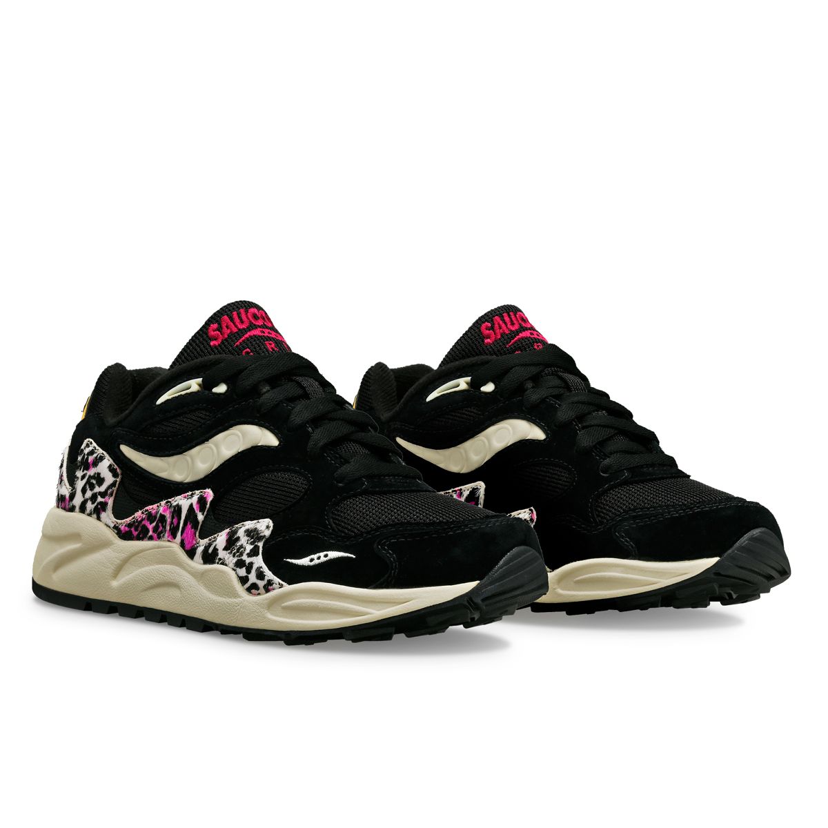 Grid Shadow 2 Leopard, Black | Leopard, dynamic 2