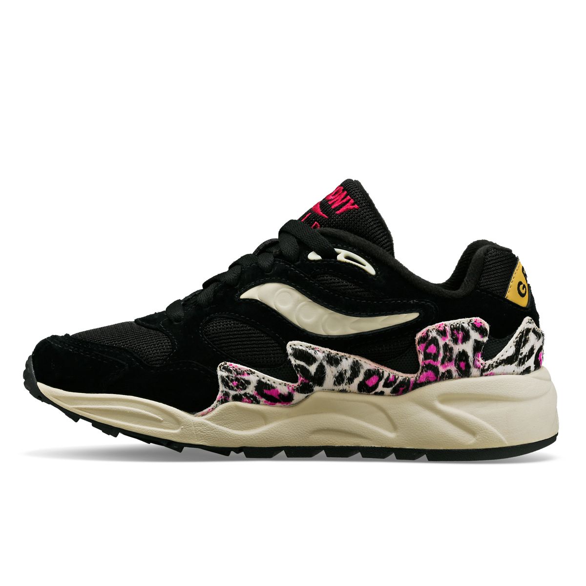 Grid Shadow 2 Leopard, Black | Leopard, dynamic 3