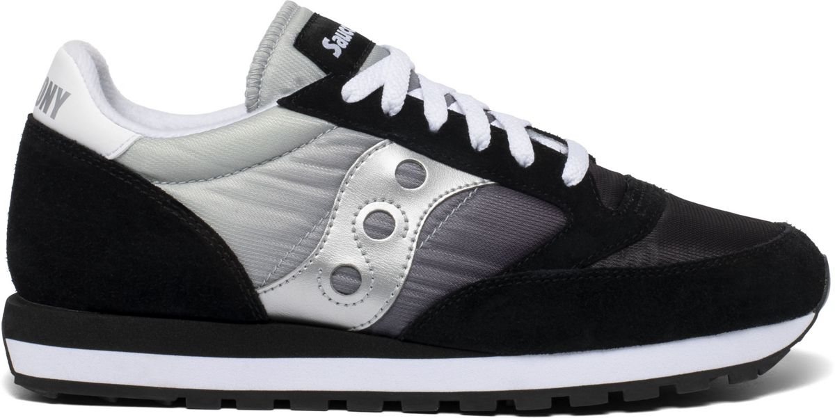 saucony shadow black silver