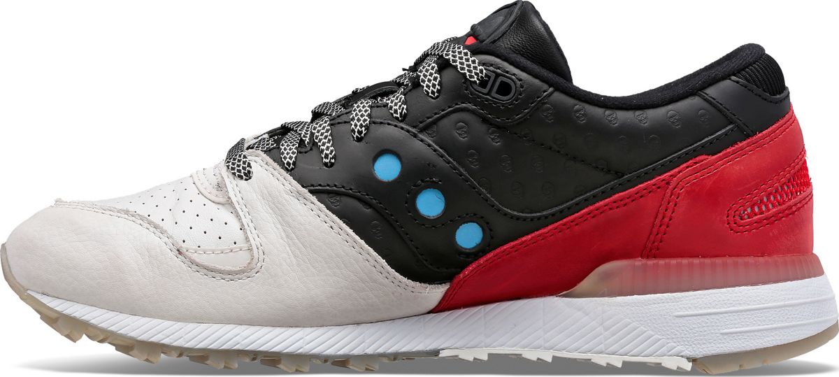 Czarface X Saucony Azura, White | Black | Red, dynamic 2