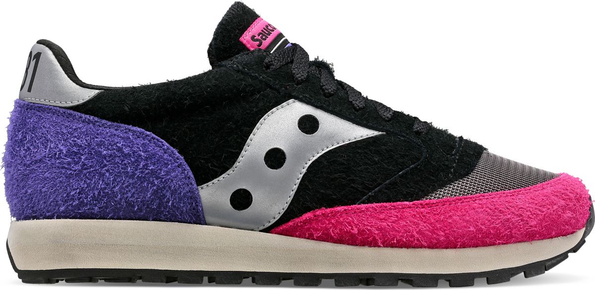 Black and shop purple saucony