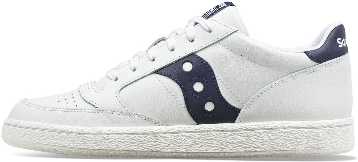 Jazz Court PU, White | Navy, dynamic 2