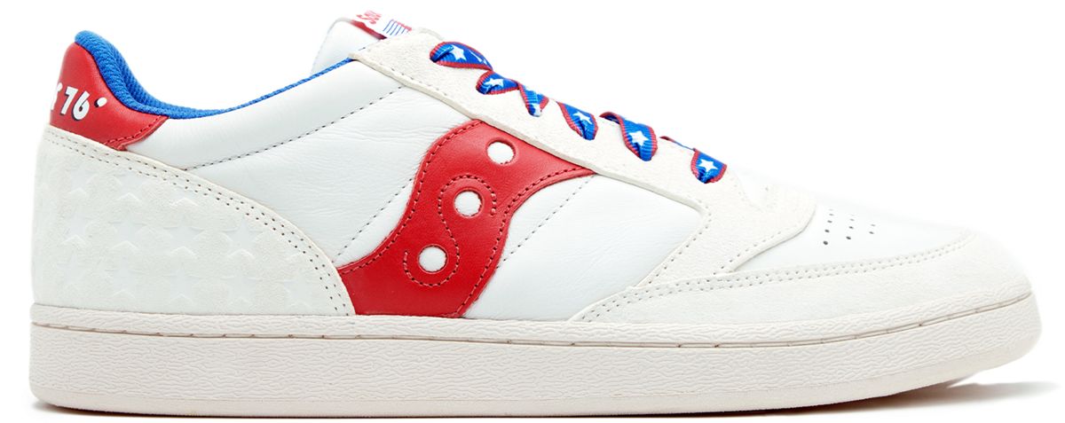 Jazz Court 1776, White | Red, dynamic