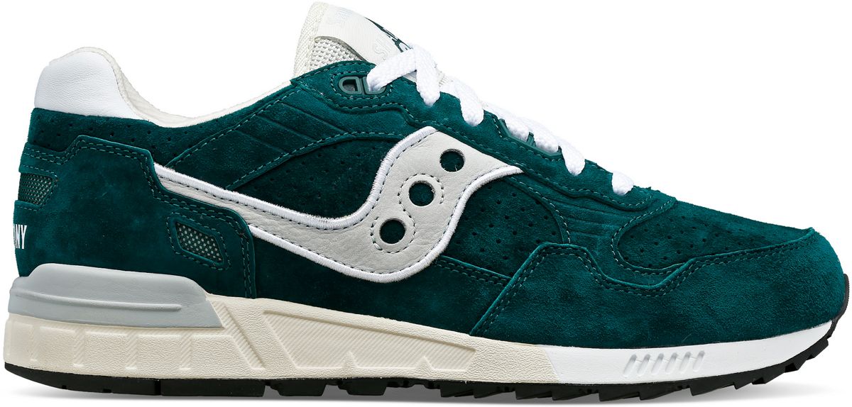 Saucony jazz original vintage men's trainers dark clearance green/black