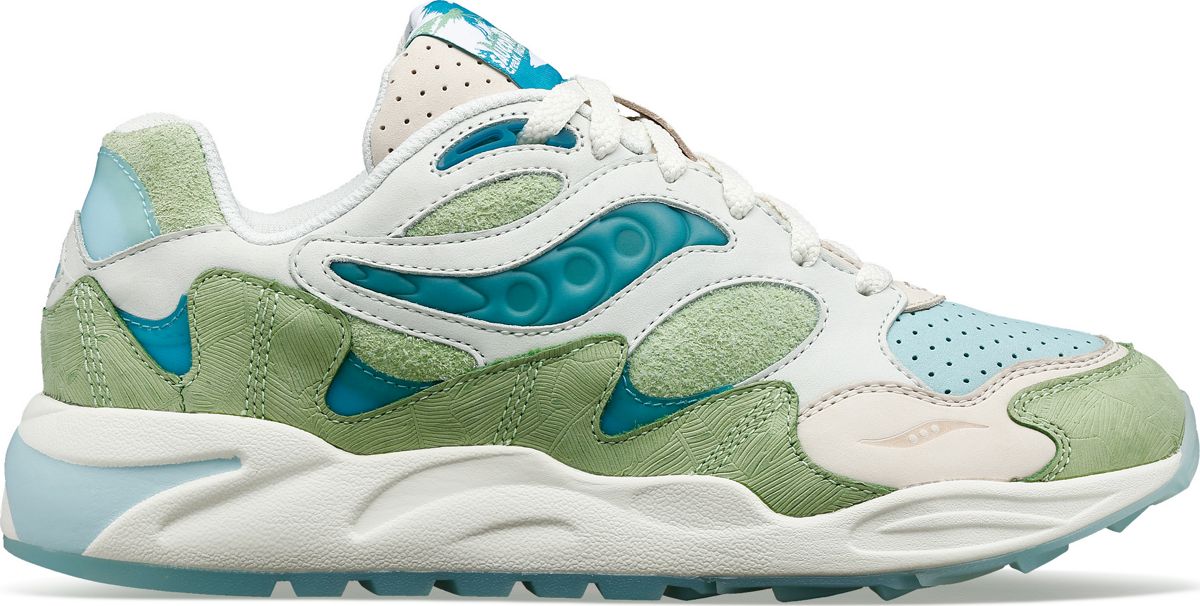 Saucony grid 7000 mens on sale green