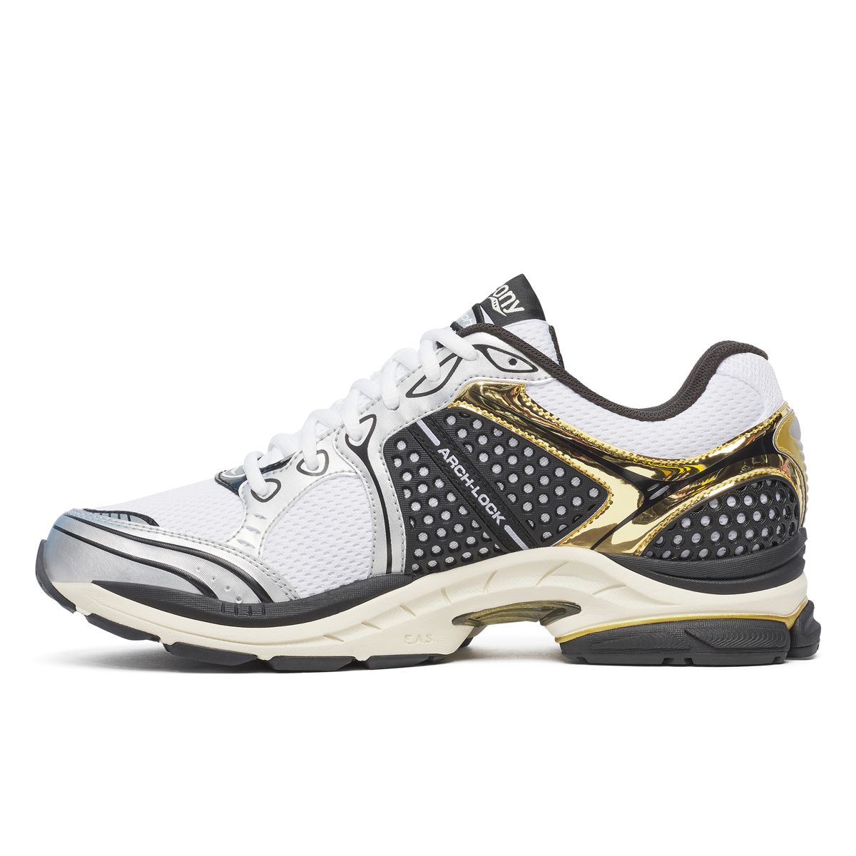 ProGrid Triumph 4 CS, White | Gold, dynamic 3