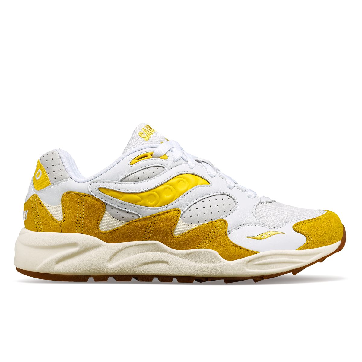 saucony chaussures femme jaune