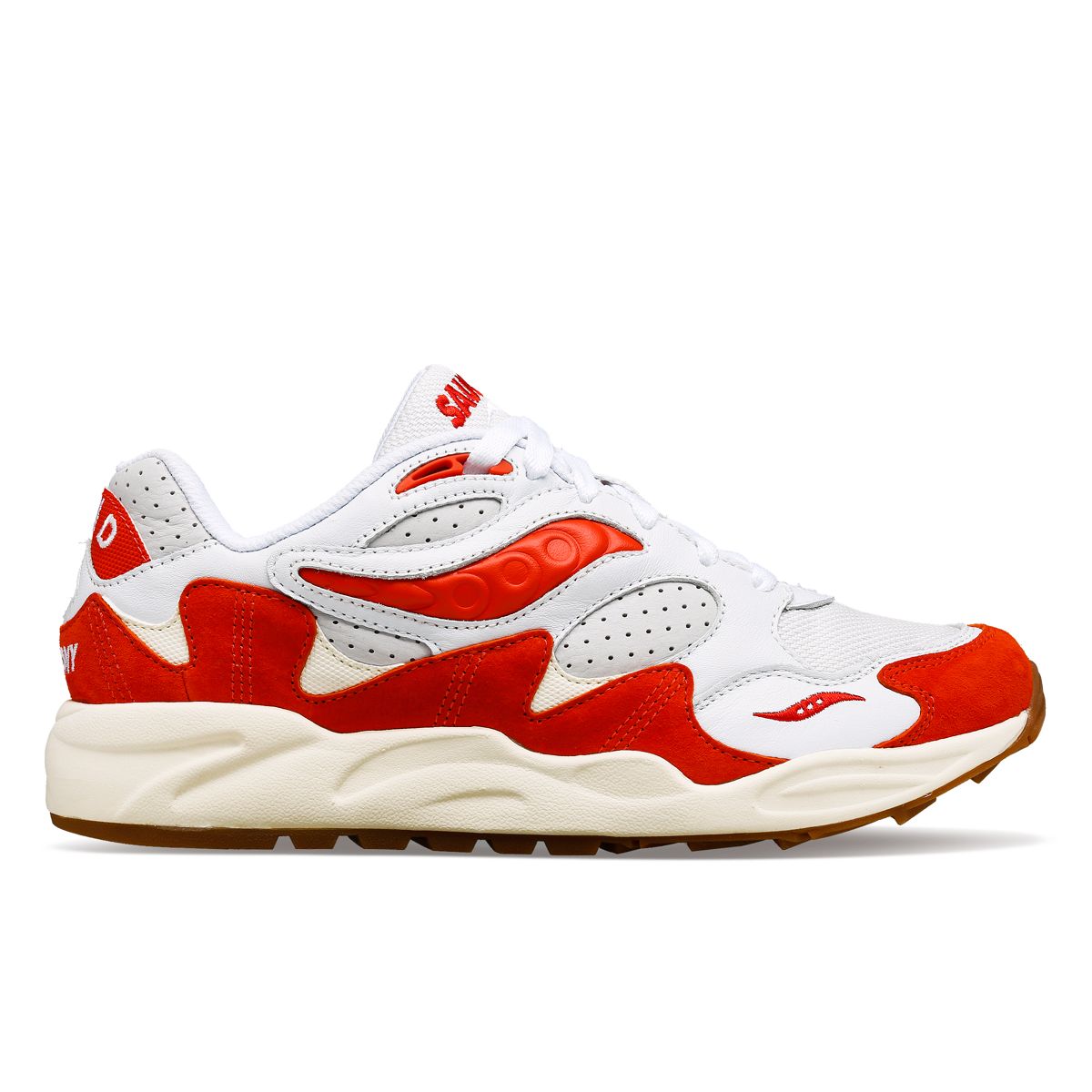 Saucony grid deals 3000 mens orange