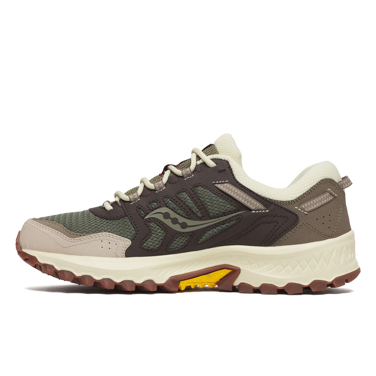 Grid Peak, Olive | Brown, dynamic 3