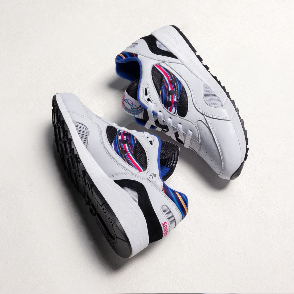 Callen Schaub X Saucony Shadow 6000, White Multi, dynamic 2