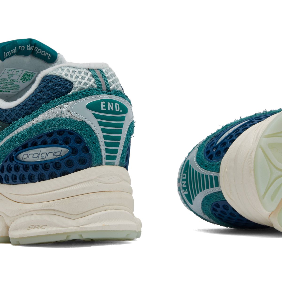 END. X Saucony ProGrid Triumph 4, Blue, dynamic 5