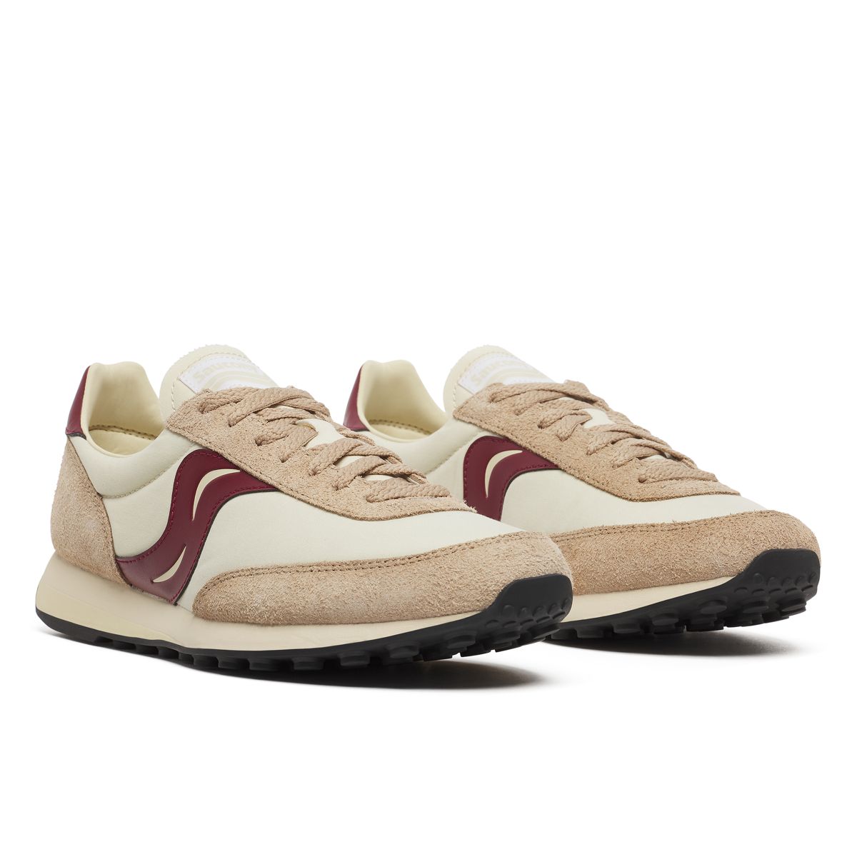 Trainer 80 Original, Beige | Burgundy, dynamic 2