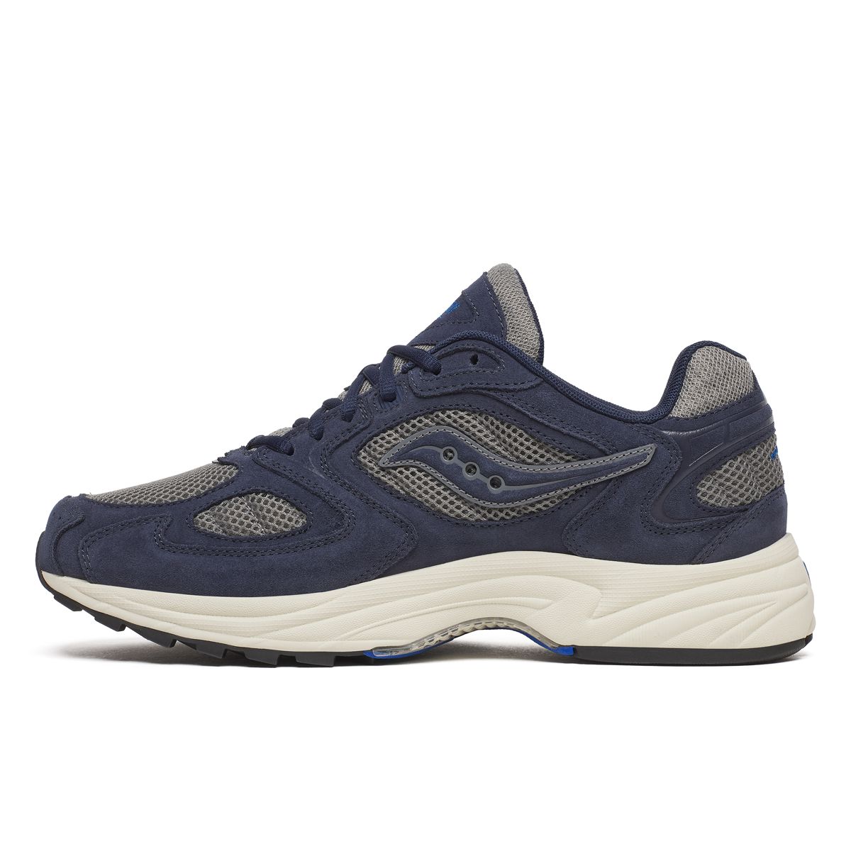 Grid Jazz 9 Suede, Navy | Grey, dynamic 3