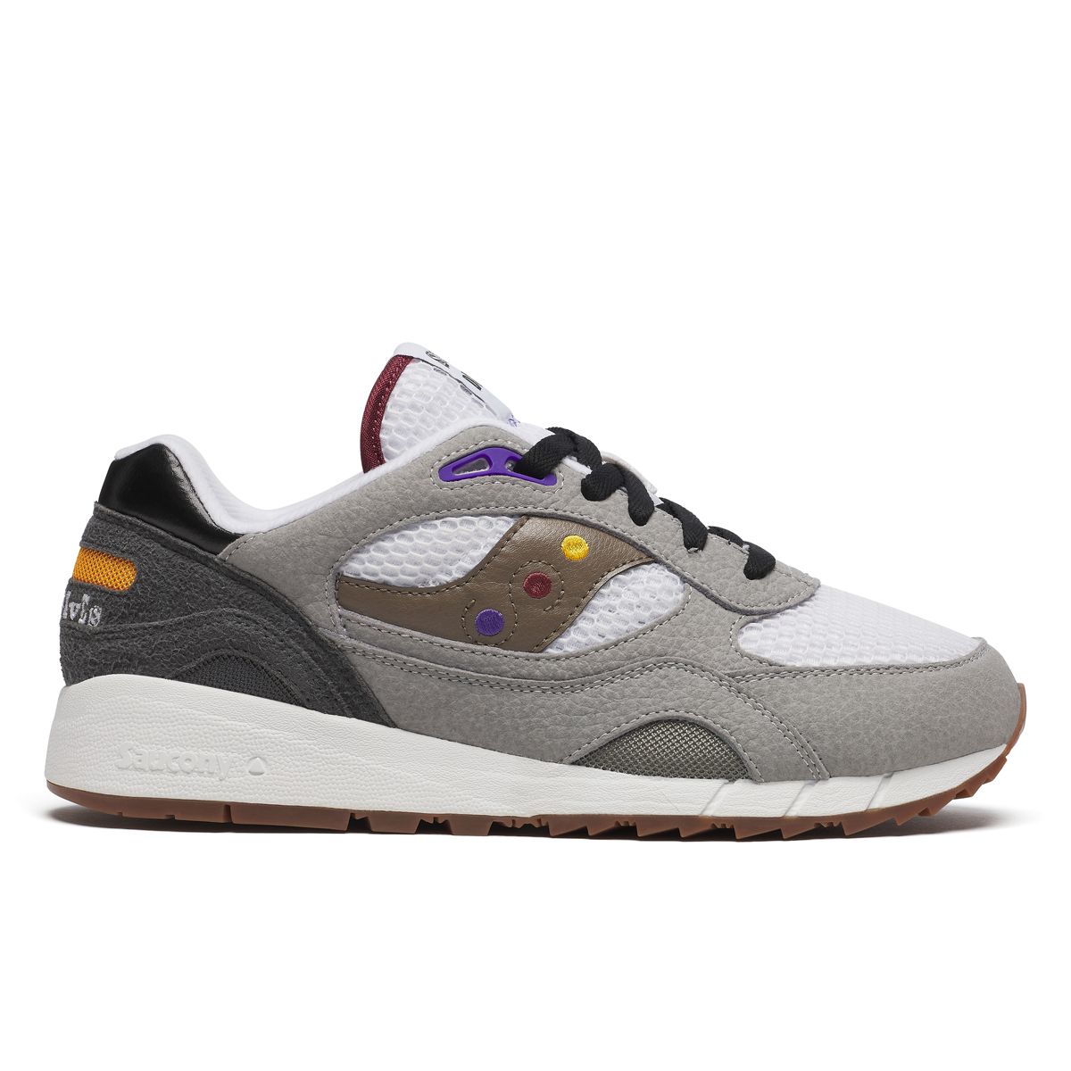 Saucony & Friends Shadow 6000, White | Grey, dynamic 1