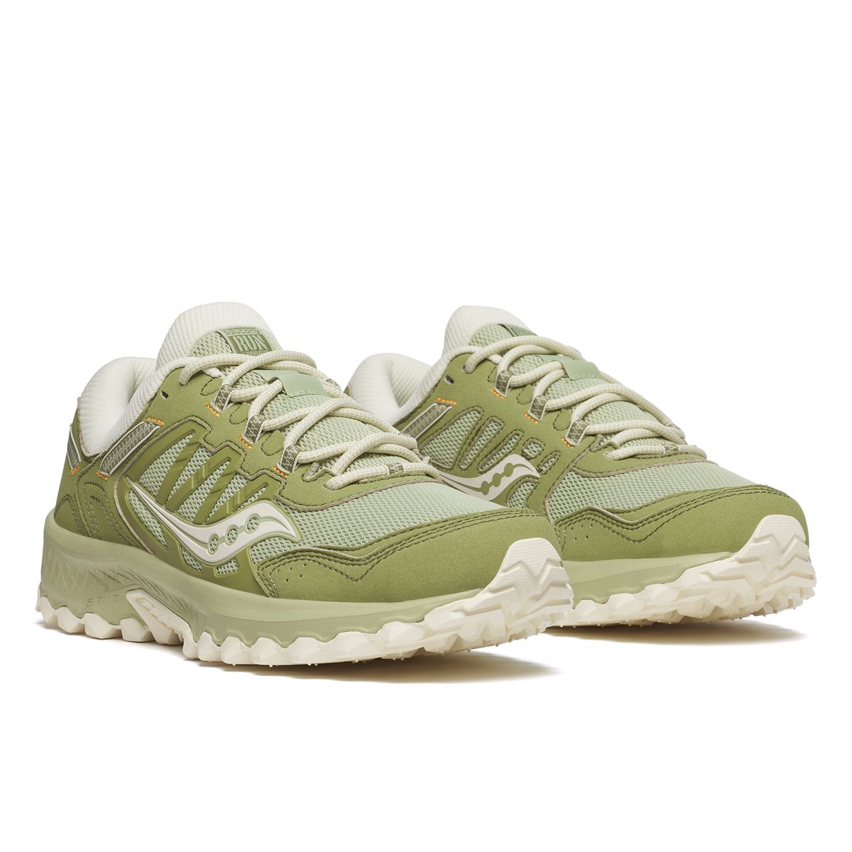 Grid Peak Suede, Green | Dark Green, dynamic 2