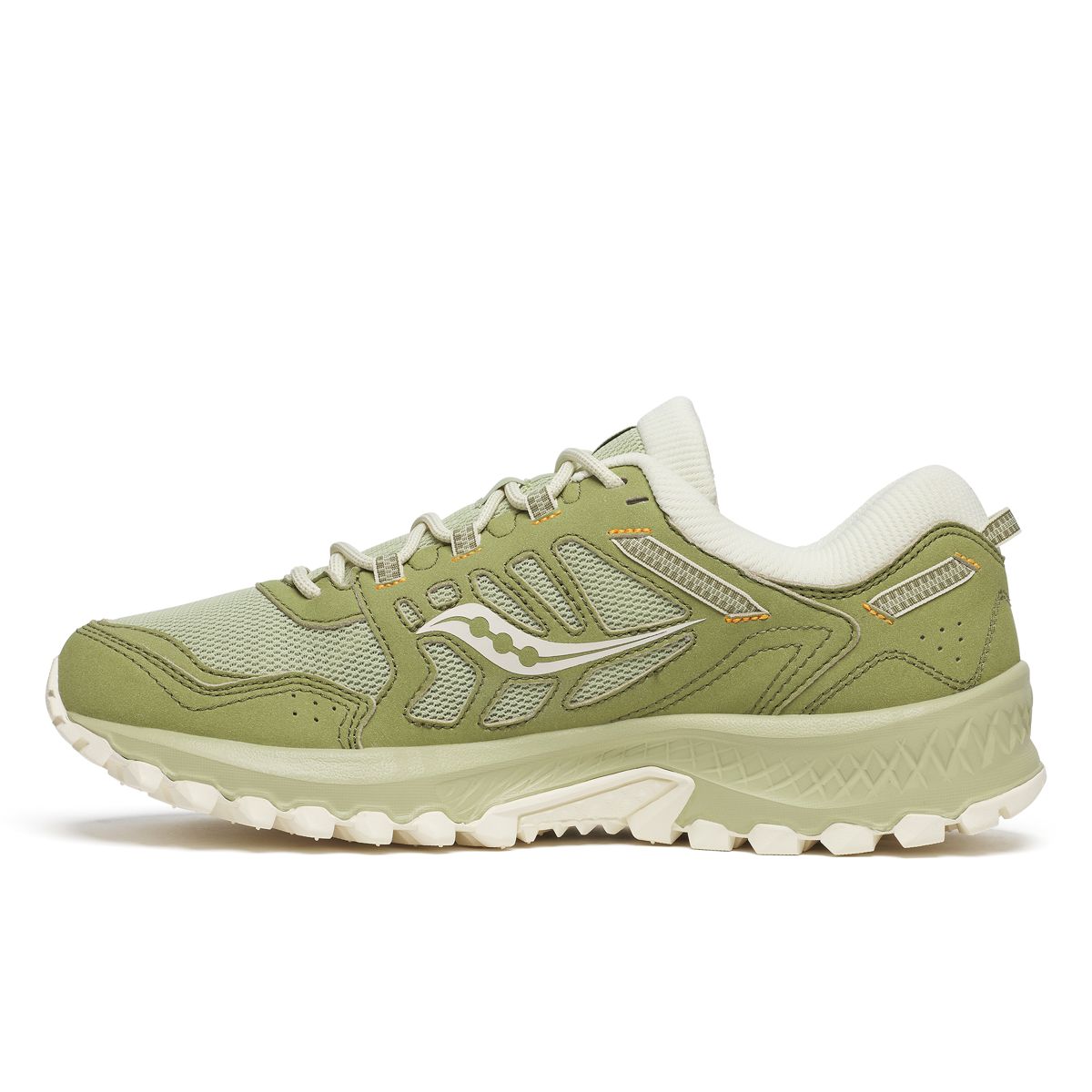 Grid Peak Suede, Green | Dark Green, dynamic 3