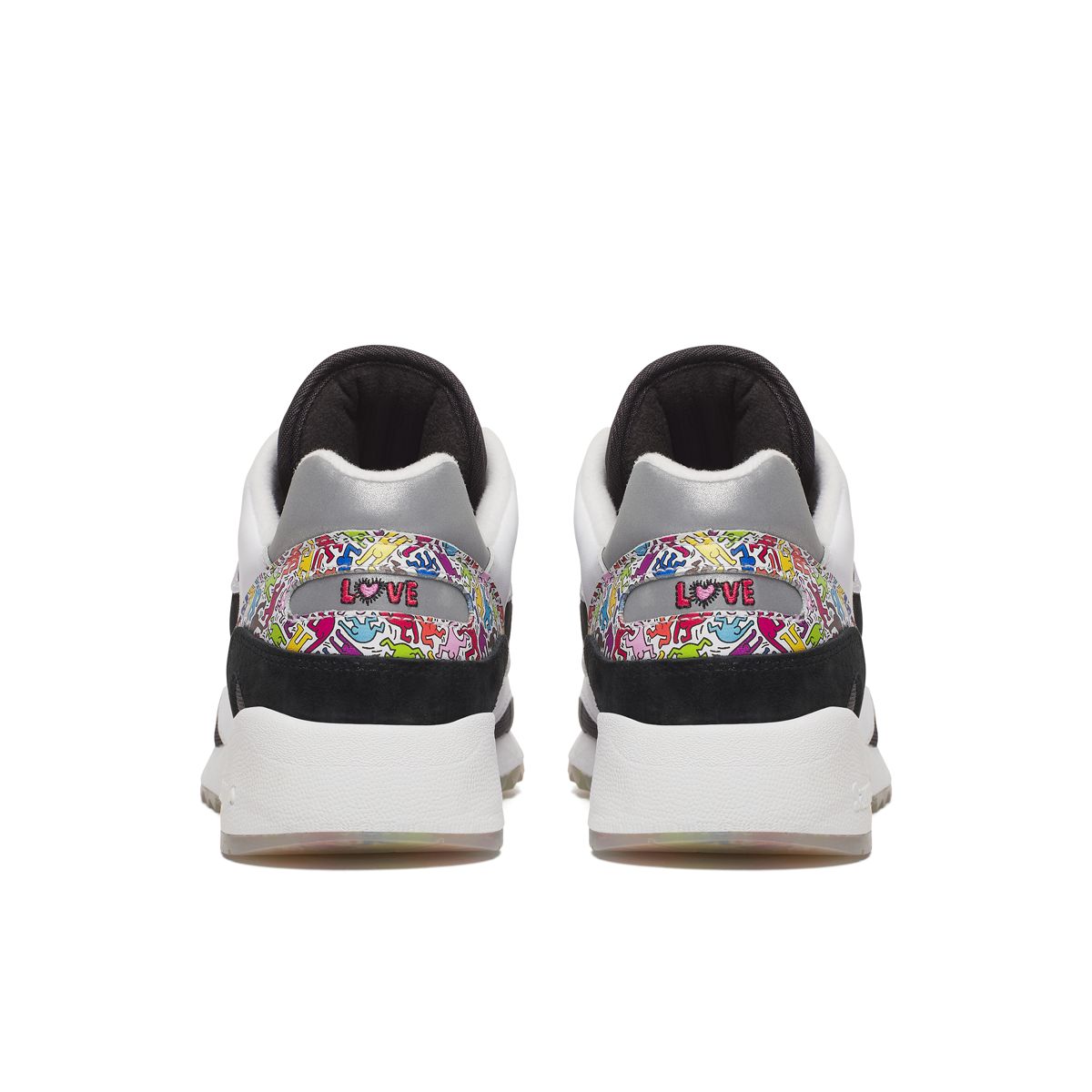 Keith Haring X Saucony Shadow 6000, White | Multi, dynamic 6