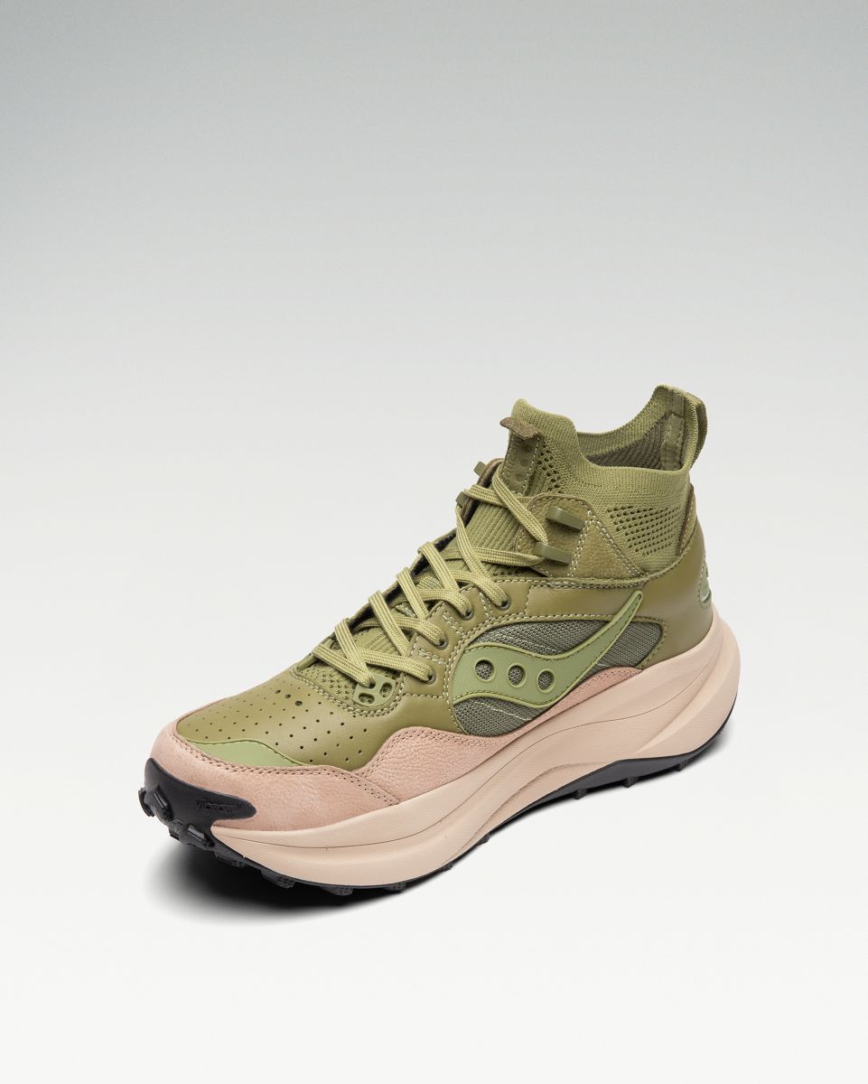 Trekker S, Pine | Sand, dynamic 3