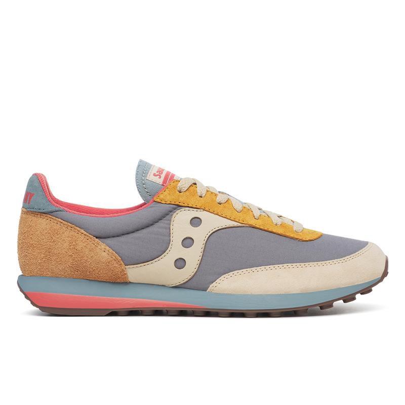 Trainer 80 Lux, Blue | Tan | Brown, dynamic 1