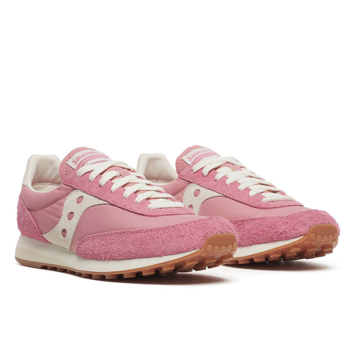 Trainer 80 Hairy Suede, Rose, dynamic 2